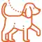 Military K9 training background icon representing professional dog training experience